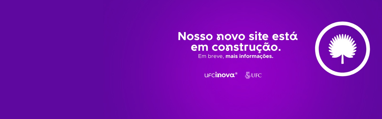 Aviso de construção de site